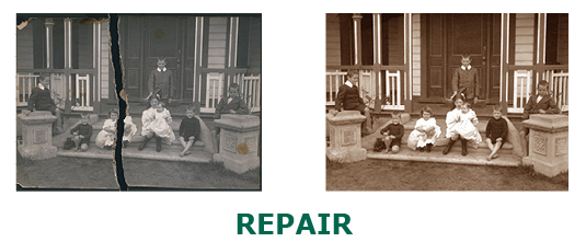 Example of Photo Repair