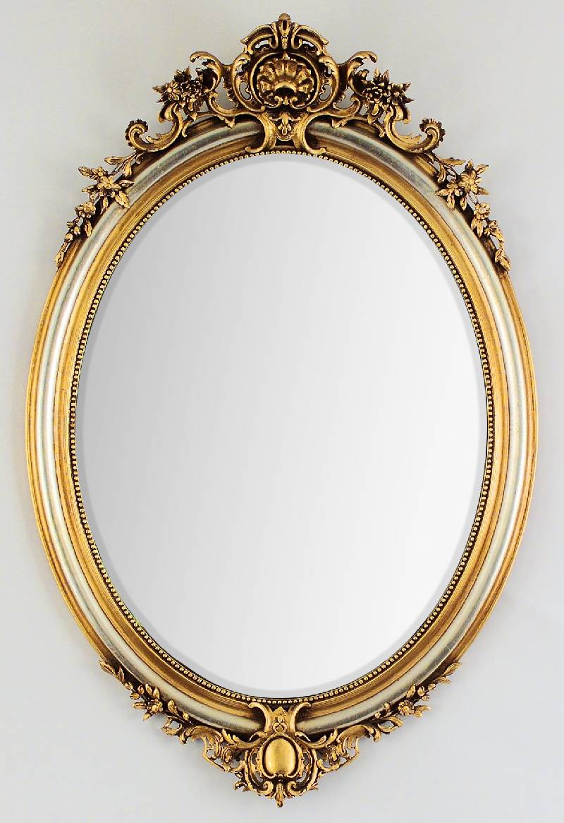 Kosnar Gilded framed Oval Mirror - ItemCode FD220-oval-P6 Kosnar Gilded framed Oval Mirror
