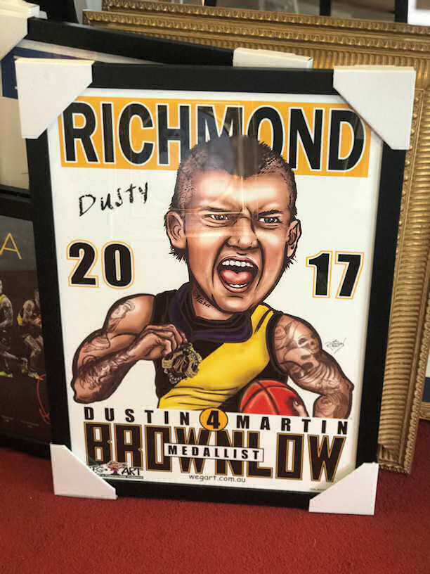 Dusty Martin Brownlow WEG-ART Poster