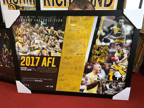 Tigers 2017 Premiers Poster